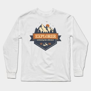 Explorer since 1986 Long Sleeve T-Shirt